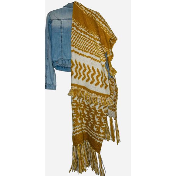 Free People Mile High Oversized Knit Scarf - Picture 3 of 16